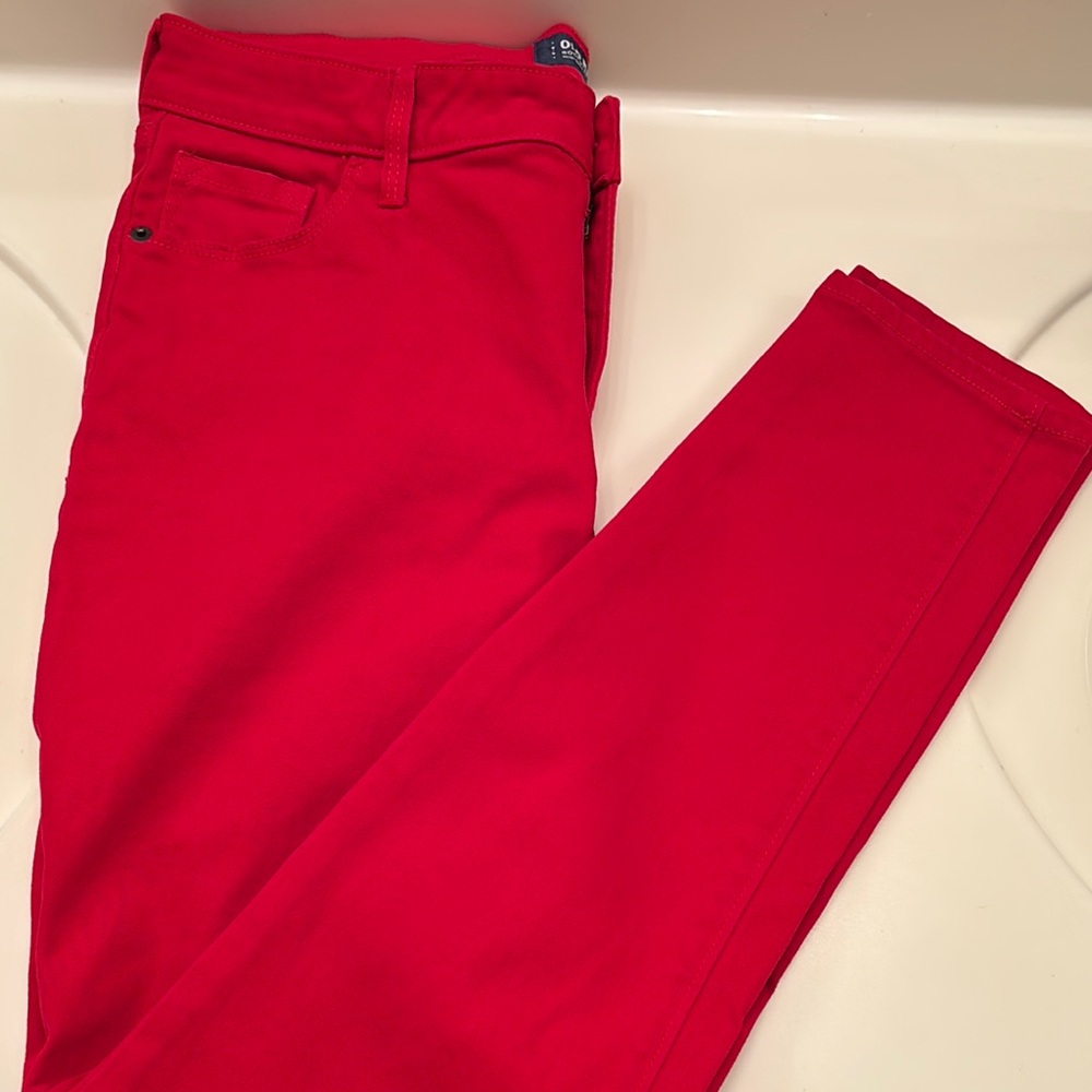 Old Navy Rockstar Red Pants